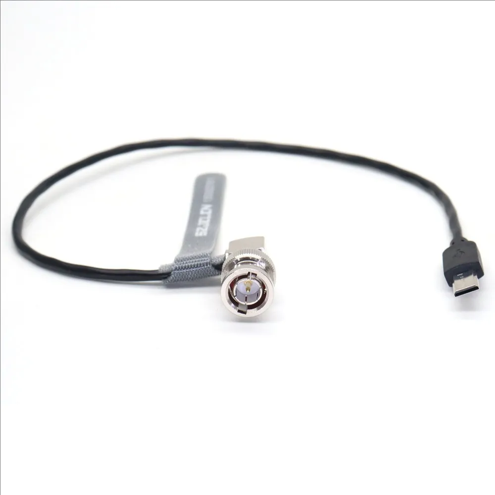 Camera Timecode Cable A7M3 A7M4 A7S2 A7S3 BNC convert to Micro-USB time code line