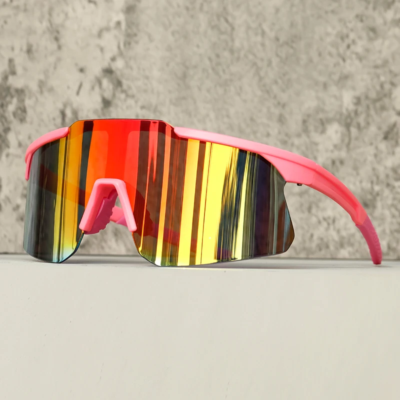1pc Set Designer Randlose Frauen Sonnenbrille Outdoor Fahren Männer für Radfahren Wandern