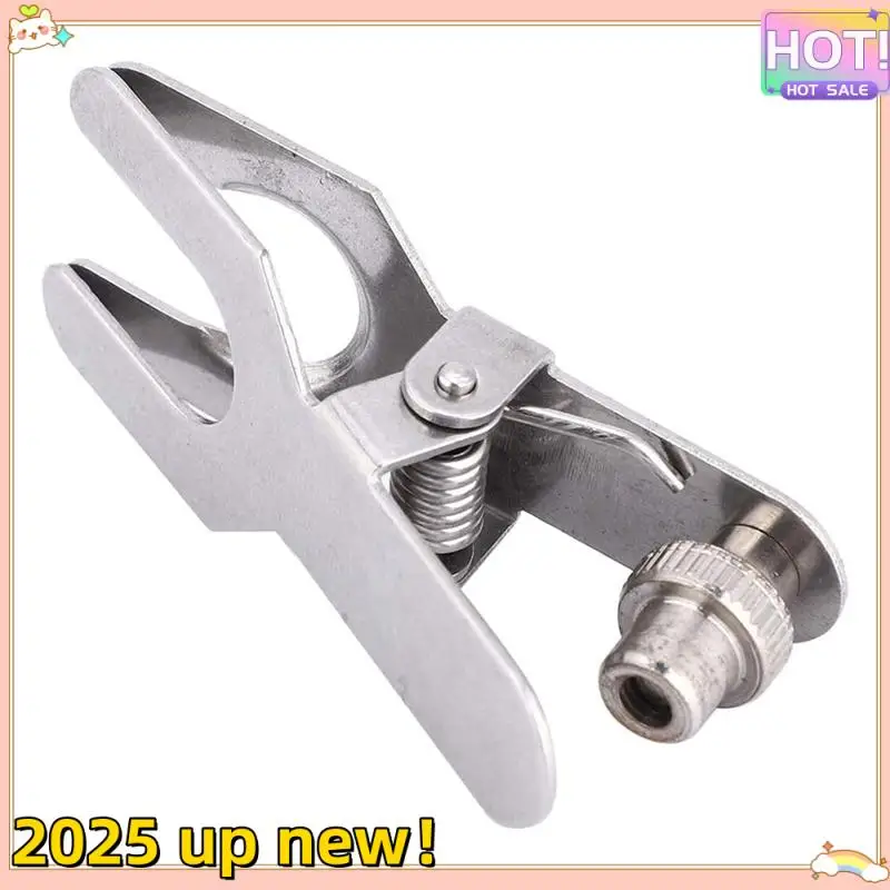 

Classy-6PCS Lab Clamp, Stainless Steel Pinch Clamp Beaker Holder Flask Clamp Metal Lab Clamp Spherical Joint Clamp