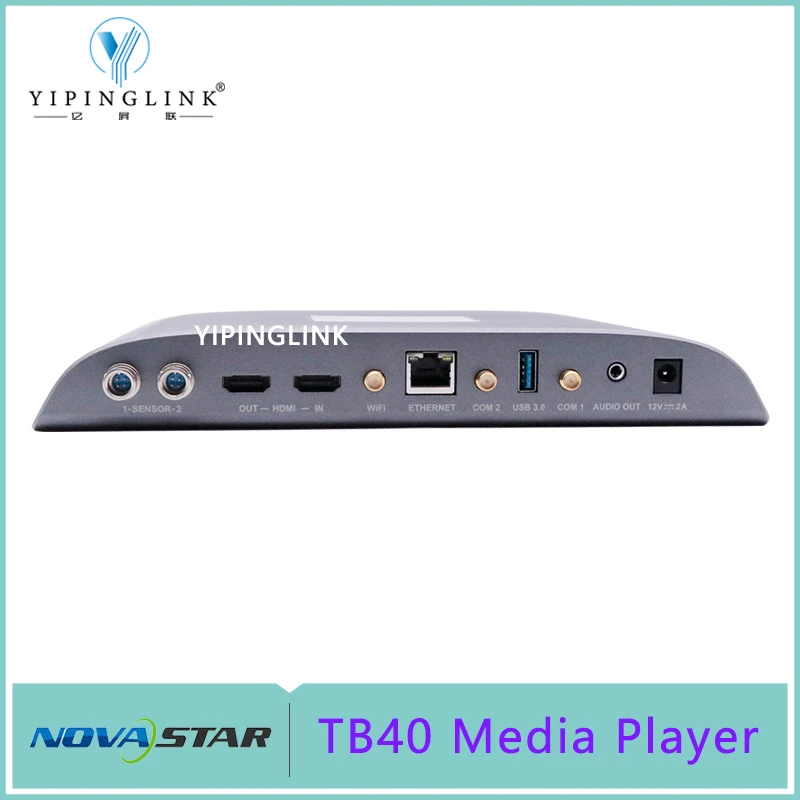 Novastar tb40 nova geração taurus multimídia player para a cor cheia display led