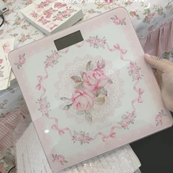Pink Weight Scale Weight Electronic Scales Home Girls Dormitory Cute High-precision Human Body Scale Weighing Scale