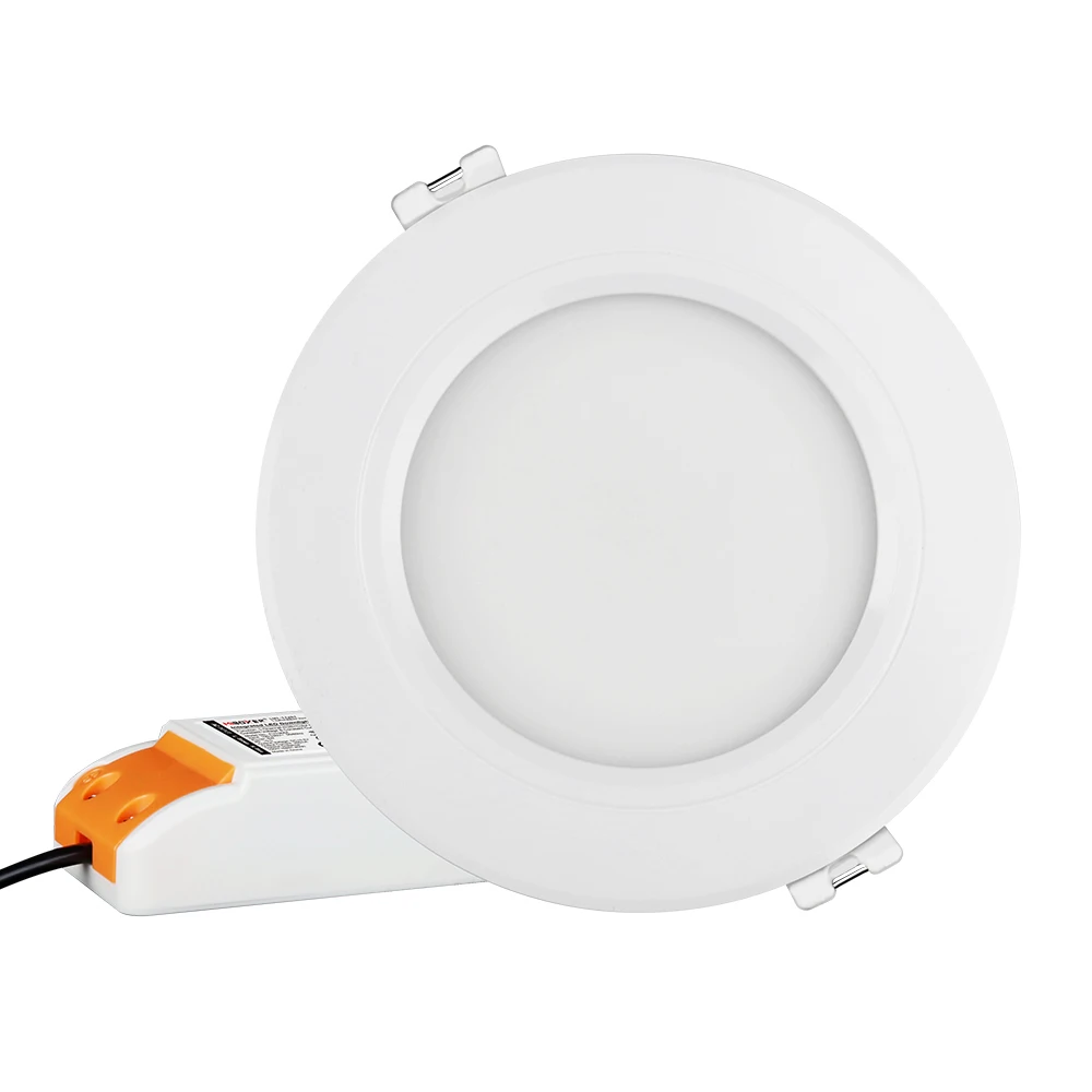 Miboxer Zigbee 3.0 6W 12W RGB+CCT LED Downlight Round Panel Ceiling Light For Living Dining Room AC100-240V FUT068Z FUT066Z