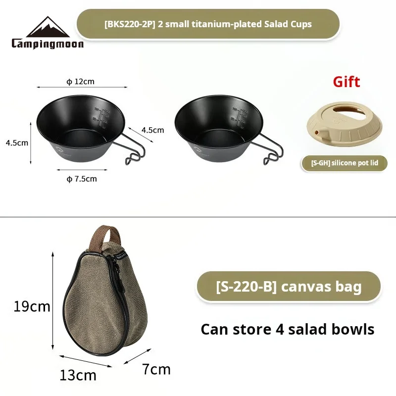Snow bowl water cup wine glass stainless steel bowl multi-layer foldable coffee and tea cups can be heated over an open flame