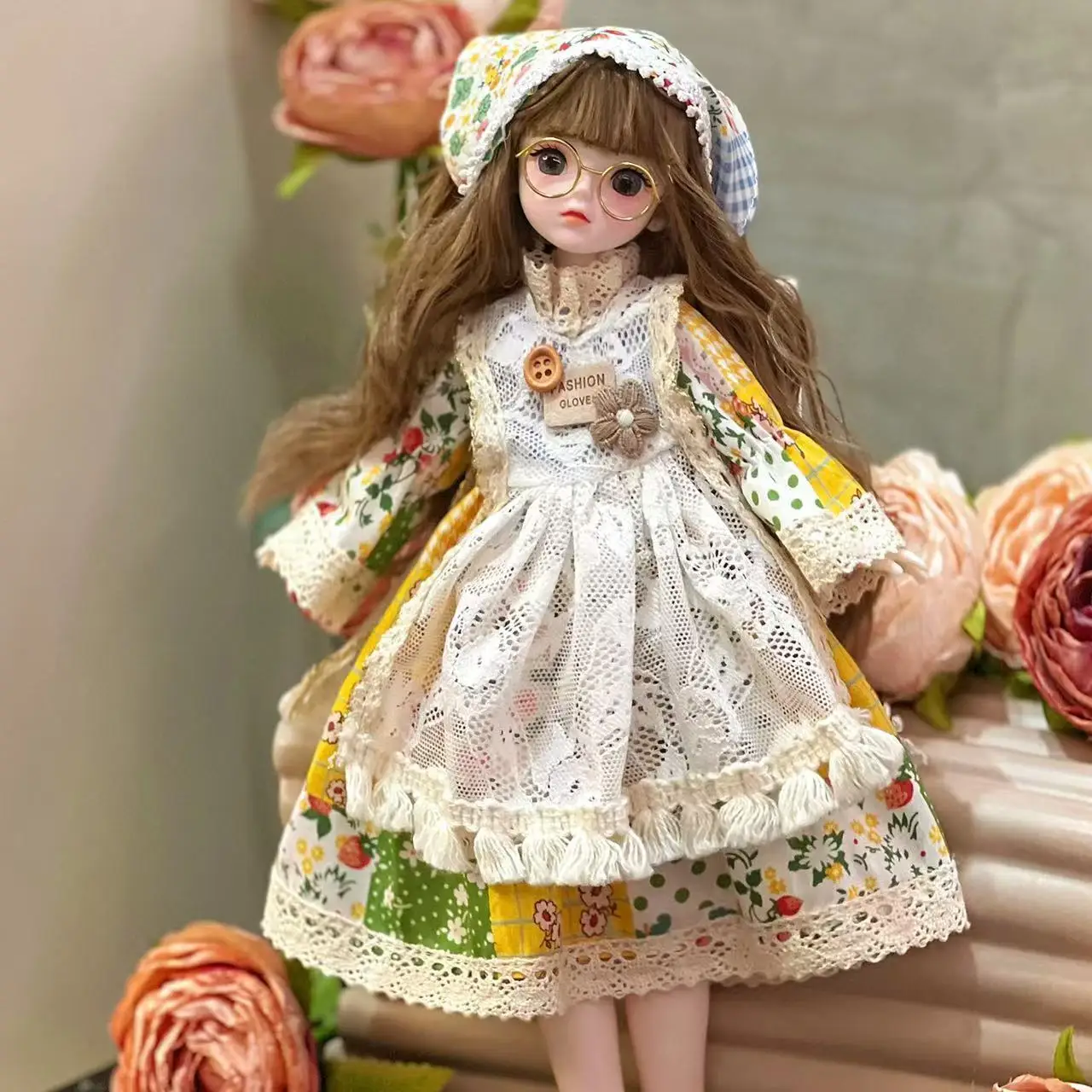 BJD Doll Clothing 6 minutes 30 centimeters, BJD Accessories, Changing Princess Skirt Set, Lady Princess (without Doll)