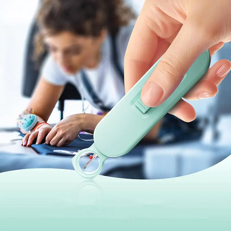 1/2pcs Magnified Seam Ripper Seam Ripper Stitch Remover Tool Thread Cutter With Magnifying Glass For Needlework /Sewing/Quilting