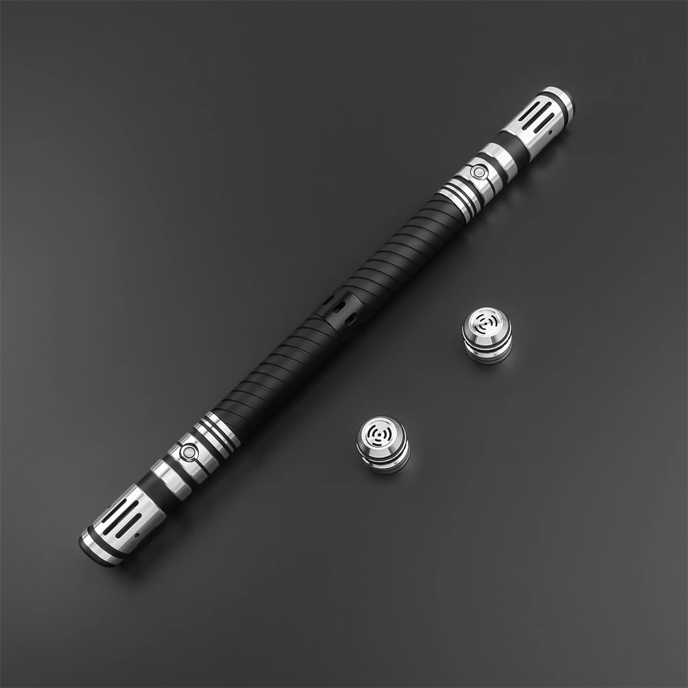 TXQSABER Smooth Swing Lightsaber Metalen Gevest Zware Deuling Laser Zwaard Kleuren Veranderende Soundfonts FOC Blaster Lichtgevende Kinderen Speelgoed