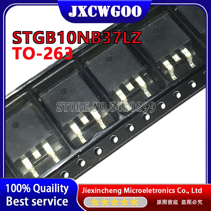 10PCS STGB10NB37LZ  GB10NB37LZ IGBT 440V 20A TO263  New original