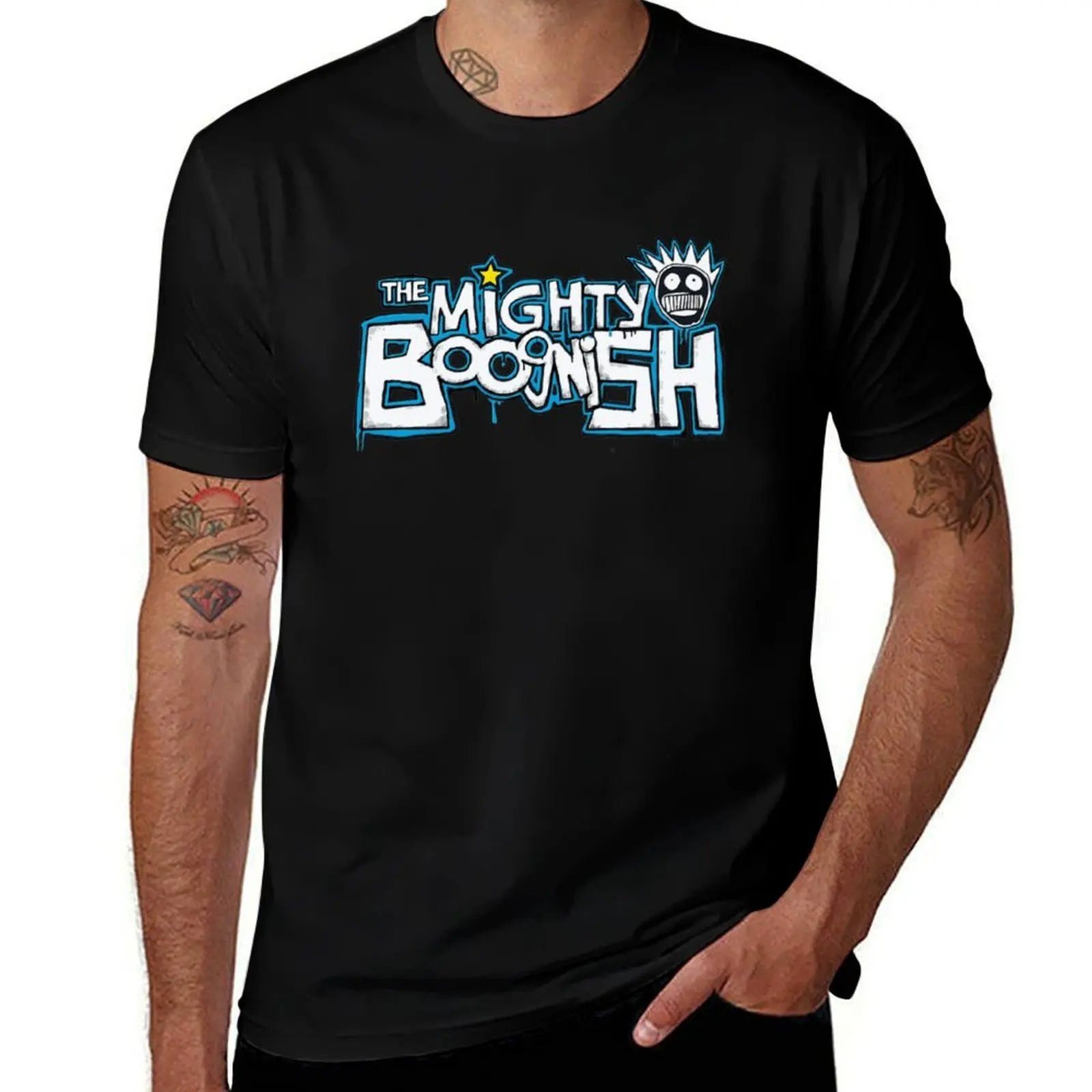 

Футболка The Mighty Boognish, футболки для мужчин, хлопковая мужская футболка, роскошная футболка