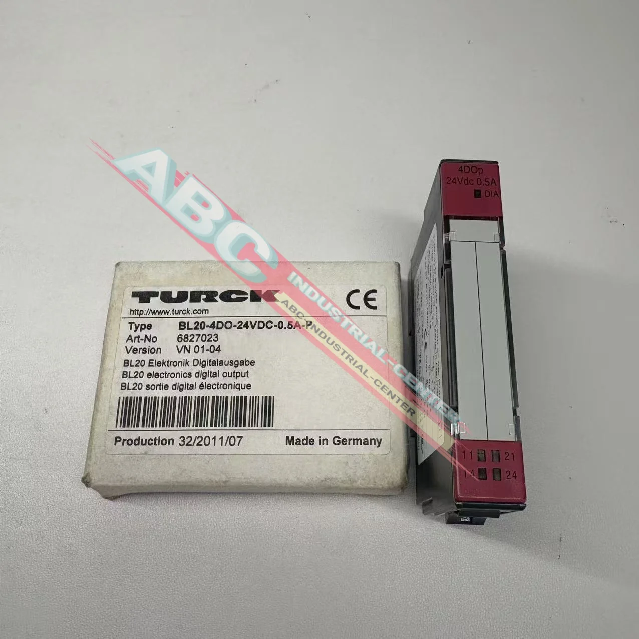 Modulo PLC BL20-4DO-24VDC-0.5A-P 6827023 nuovo in scatola