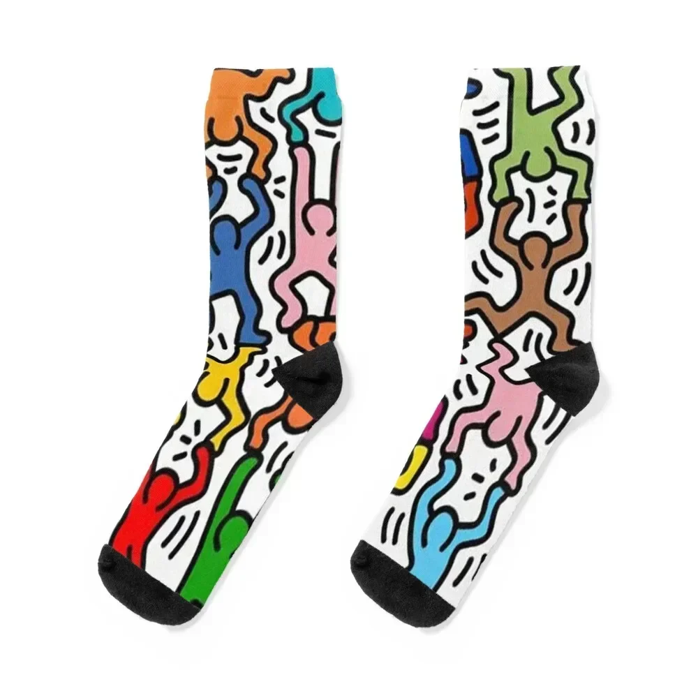 

fullcolor playground Socks Antiskid soccer floor crazy fashionable Ladies Socks Men's