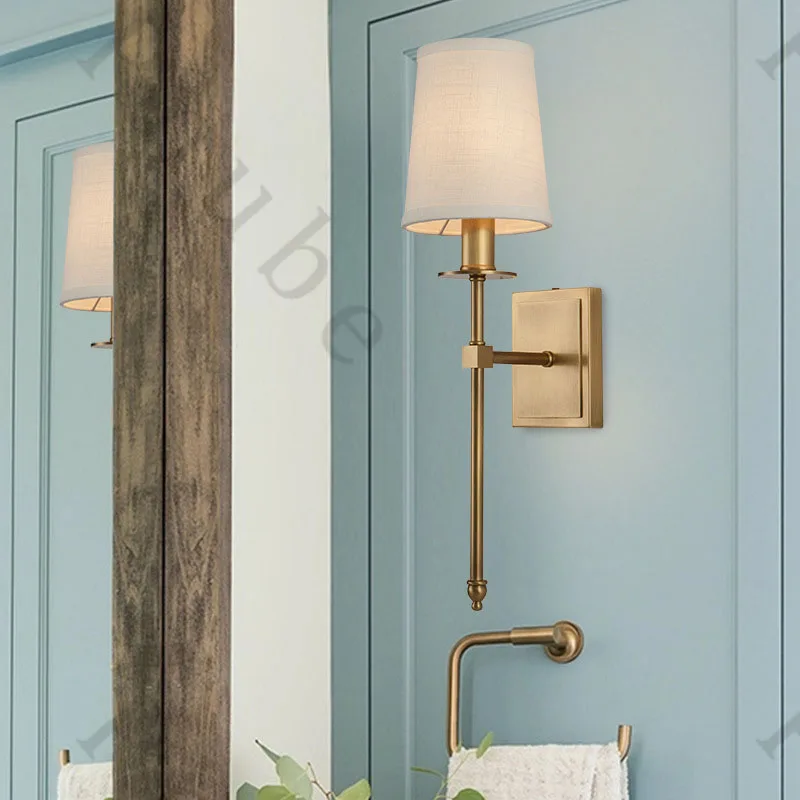 

Phube Modern Brass Wall Sconces Indoor Creative Wall Lamp for Bedroom Black Wall Light Fixture For Mirror Bedside Wall Lighting