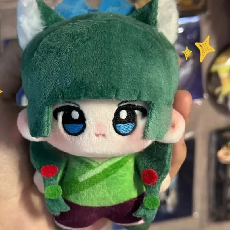 

Kawaii Medicine House Girl Whispering Cat Attribute 10cm Cotton Doll Surrounding Doll Doll Fans Surprise Gift Toy Accessories