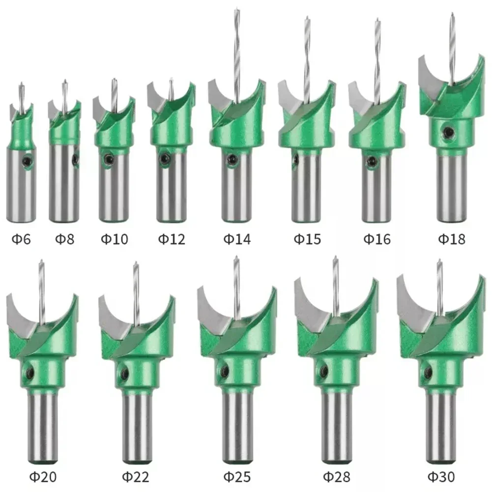 6-30mm Carbide Woodworking Bead Drill Bits 10mm Shank Wooden Buddha Ball Router Bit For Wood Milling Cutter