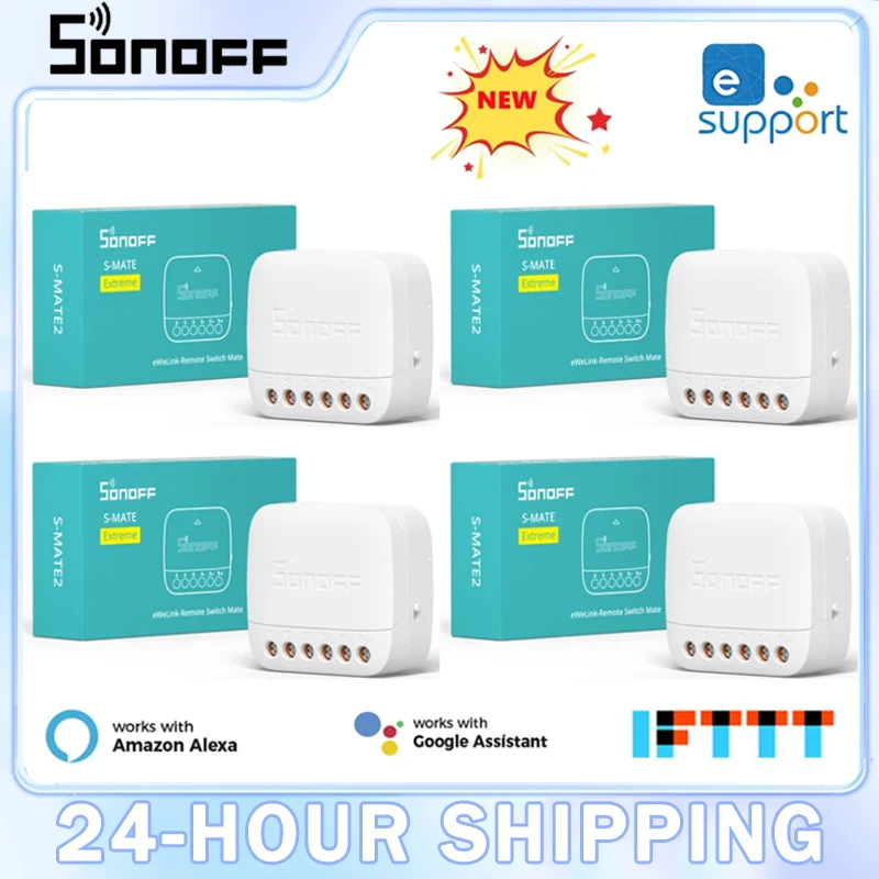 SONOFF S-MATE2 Extreme Switch Mate EWeLink-Remote Control Via Smart Switch For Smart Home Support Alexa Google Home IFTTT