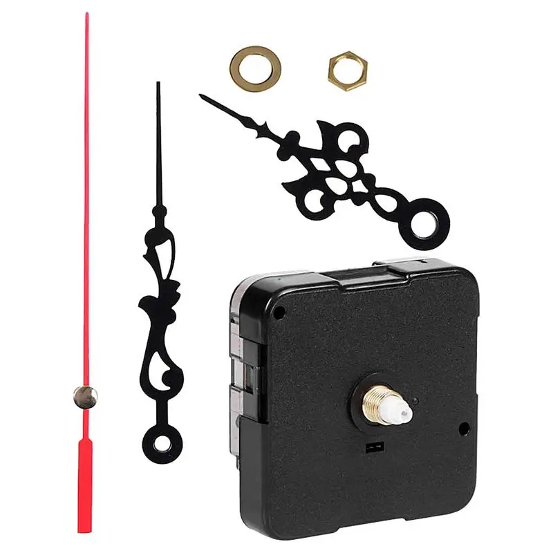 Wall Clock Mechanism Replacement Silent clock movement With Hook Craft Large Clock Mechanism Replacement Accurate Timekeeping