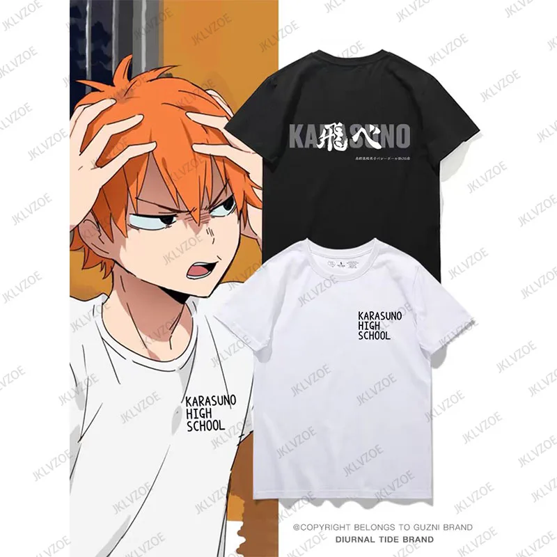 2026 الصيف Haikyuu قصيرة الأكمام بلايز Shoyo Hinata الأطفال تي شيرت الكرة الطائرة الملابس عادية طباعة أنيمي مانغا الاطفال/الكبار تيز