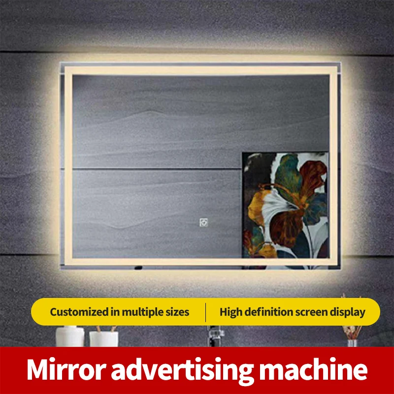 Wholesale Hotel Bathroom Waterproof And Defogging Smart Mirror Touch Switch With LED Lighting Mirror