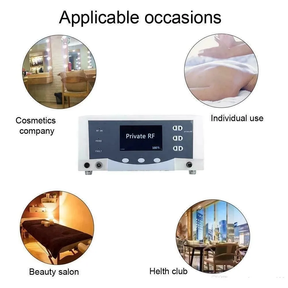 Máquina fracionária do rf de thermiva para o rejuvenescimento privado do elevador da pele cuidados privados que aperta a máquina do rf da fração do reparo