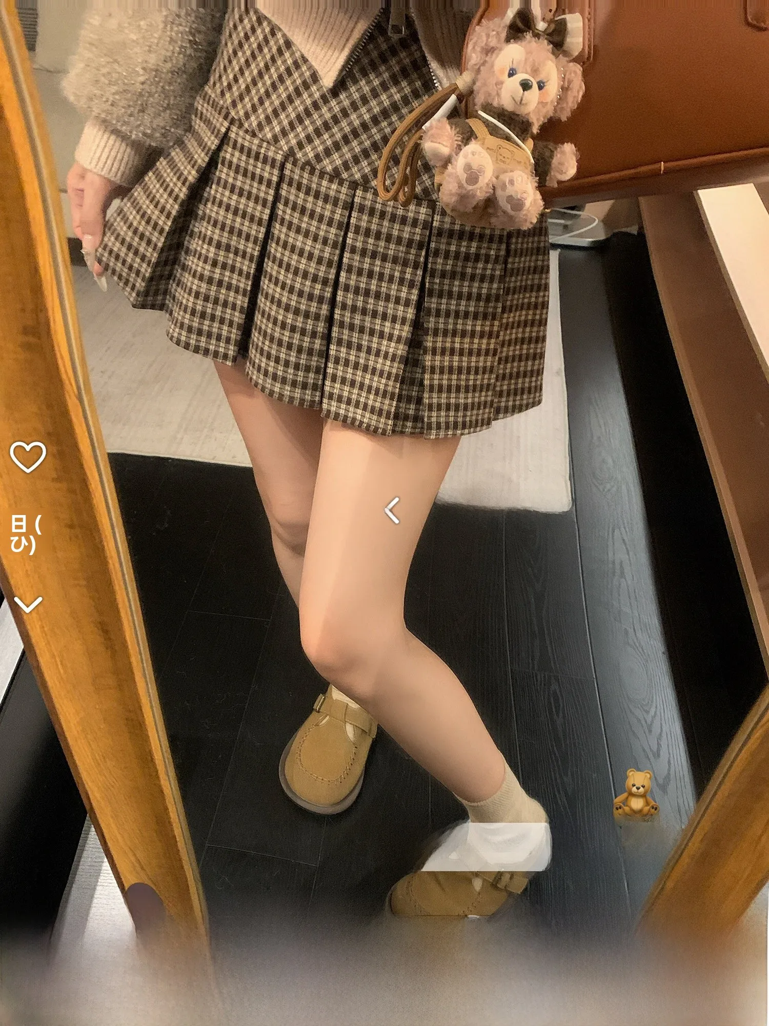 

Ele Ретро ort Юбка-трапеция с высокой талией, скрывающая утягивающая клетчатая конструкция, повседневная повседневная одежда для молодых женщин