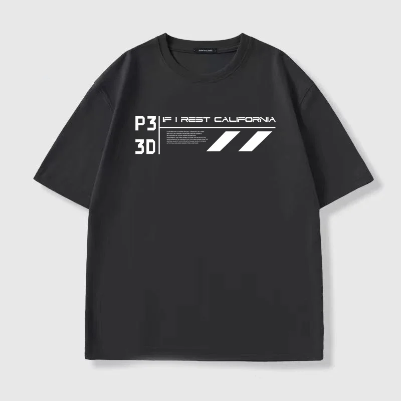 

2025 Summer Men's T-shirts Classic Vintage Graphic Hip-Hop Man Streetwear Tees Y2k Tops Casual Breathable Oversized Gym t shirts