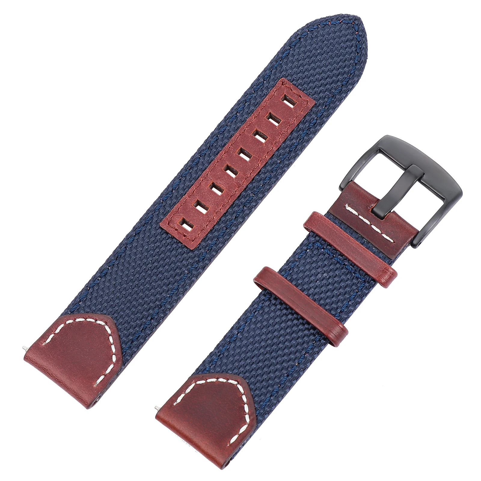 

Retro Nylon Watch Strap 22mm Soft Durable Sports Wristb Vintage Smart Watchb Adjustable Size For Birthday Wedding
