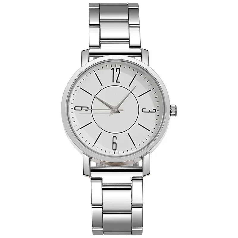 الحد الأدنى عارضة الساعات اليومية ساعة زوجين ساعة اليد الرجال والنساء الكوارتز التناظرية الساعات Relogio Feminino