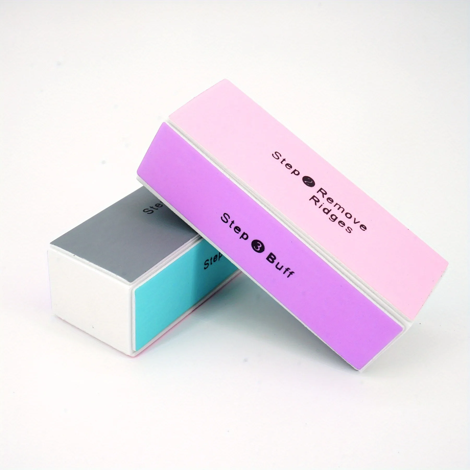 Nail Art File Buffer For Gel Polish Colorful Nail Sanding Blocking Grinding Nail Art Tool Pedicure Manicure