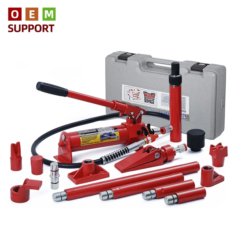 

KARLION 4T Professional Auto Shop Repair Kit Portable High-Pressure Separate Hydraulic Car Jacks Steel Material