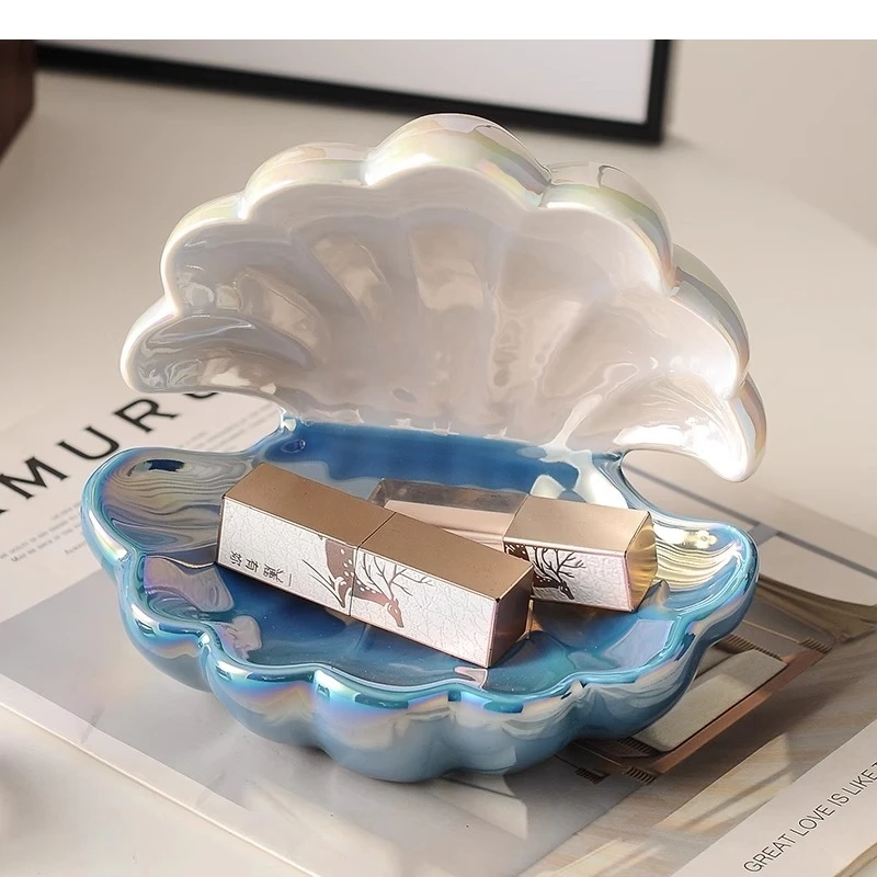 Decoration Storage Plate Dressing Table Jewelry Necklace Lipstick Ring Household Rack