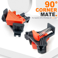 4 PCS 90 Degree Right Angle Clamp Corner Mate Woodworking Hand DIY Fixture Clips Picture Frame Corner Clip Positioning Tools