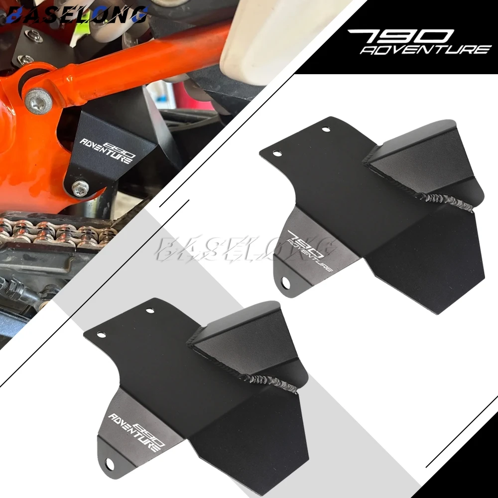 

FOR 790 890 S R ADVENTURE 790 890 S R ADV 2018 2019 2020 2021 2022 2023 2024 2025 2026 Motorcycle Shock Heat Shield Guard Cover