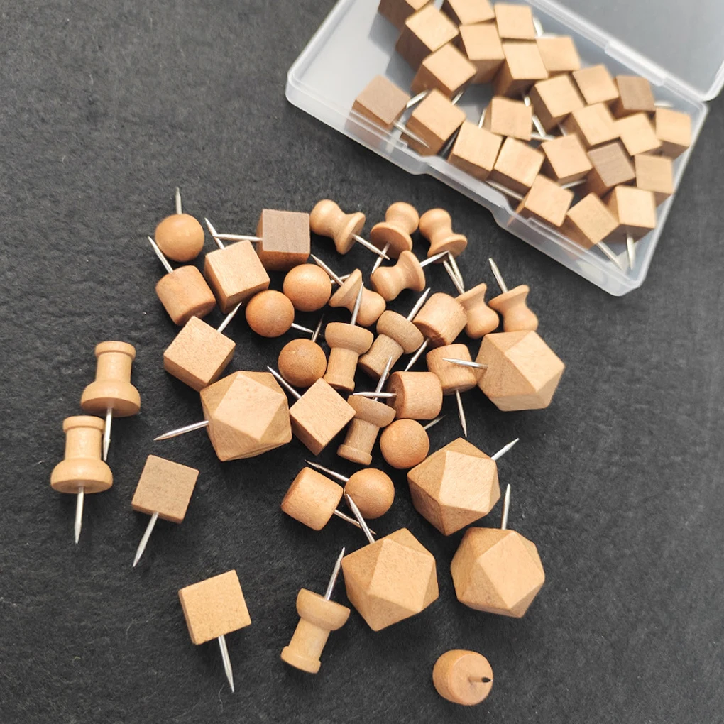 30pcs Map Thumbtacks Markers Push Pin Thumbs Tacks Pin Cylindrical