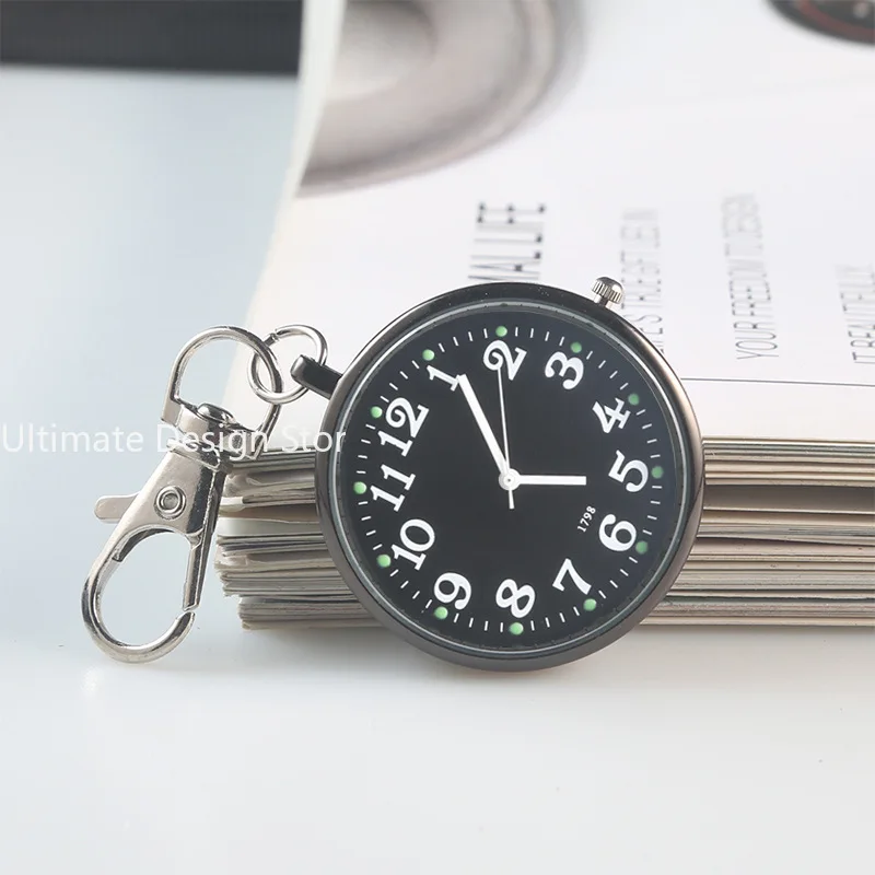 Reloj de bolsillo de cuarzo para niños, enfermera, estudiante, ancianos, reloj de pared Digital de esfera grande para examen