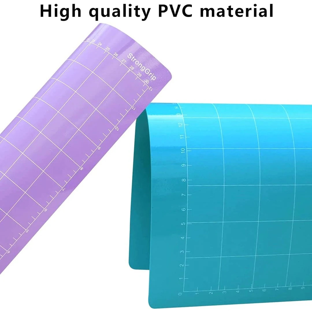 12x12 polegadas variedade esteiras de corte para cricut explore air 2/air/one/maker 12x12 polegadas esteiras de corte pegajosas acessórios de substituição