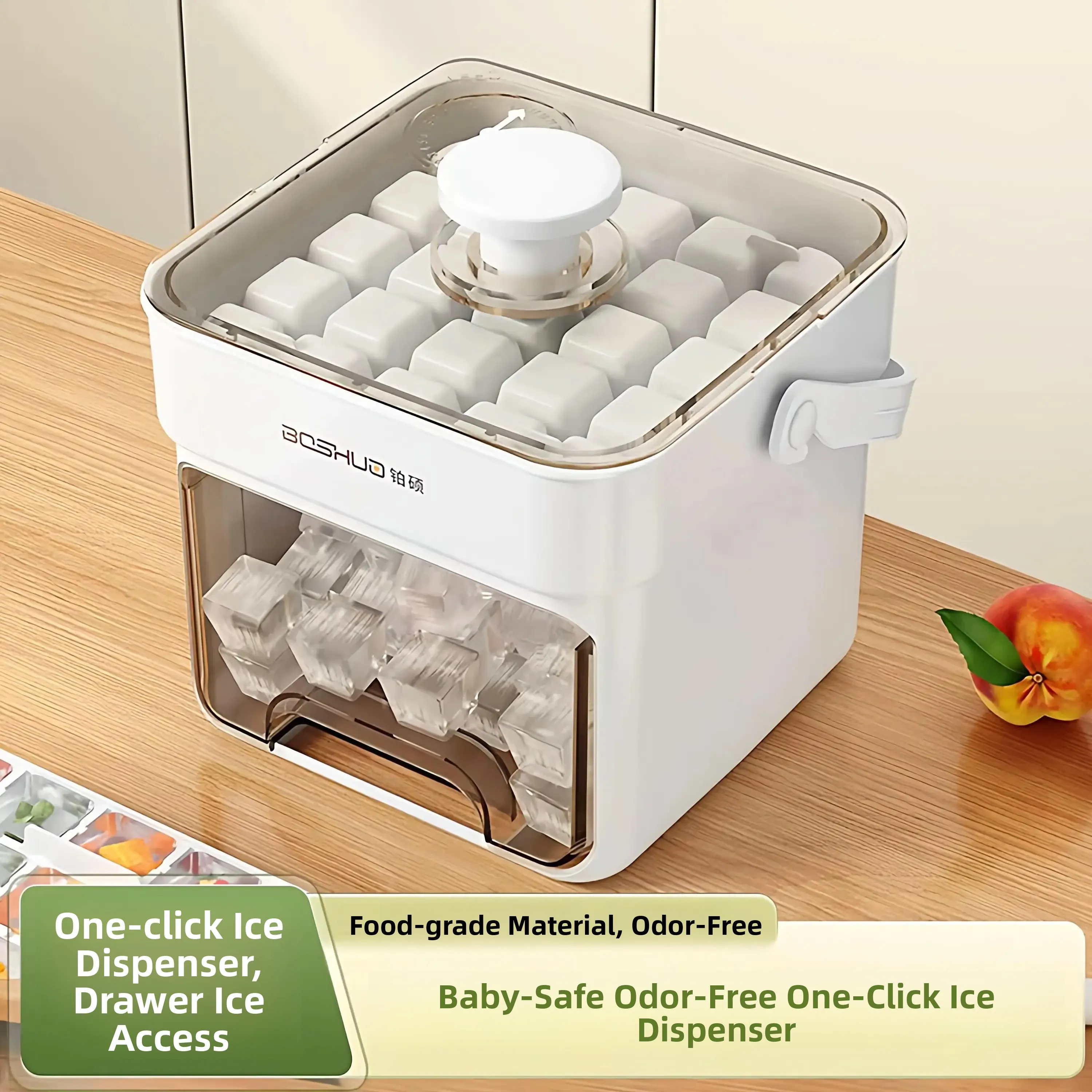 Kitchen Appliances Essentials - Máquina de Gelo Doméstica Compacta de