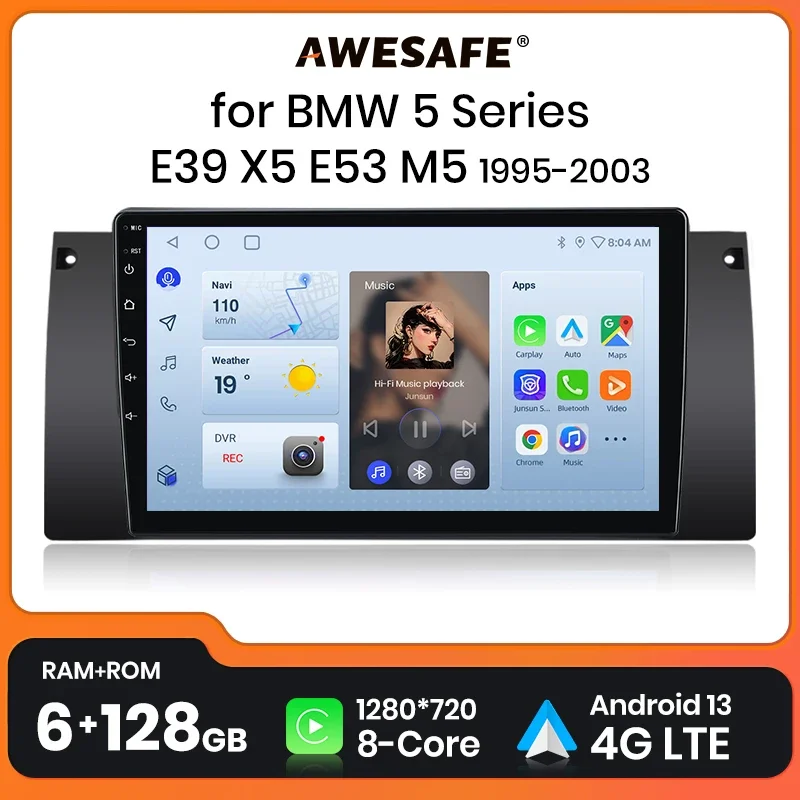 AWESAFE PX9 Plus: L’Upgrade Perfetto per il Tuo BMW E39, X5 E53 o M5 del 1995-2003