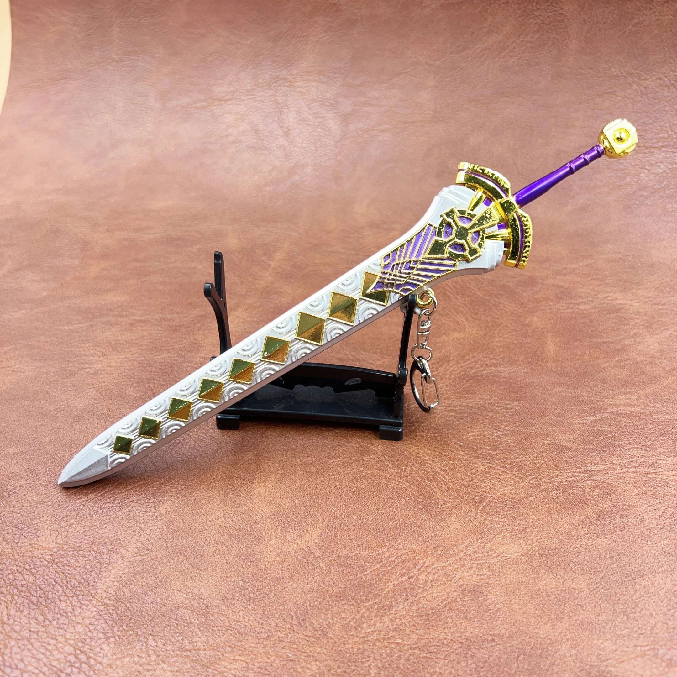 Espada Excalibur Proto Arthur Pendragon de 22 cm, Fate/Prototype, Accesorios de Juego, Modelo de Espada de Metal 1:6, Adorno para el Hogar, Regalo, Juguetes