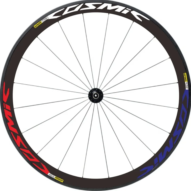1 Side Multicolor Bike Wheel Rims Reflective Stickers Decals Cycling Safe Protector 26/27.5inch Wheel MTB Bike Accessories 브롬톤
