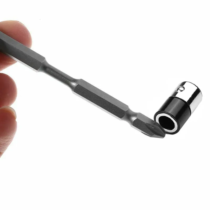 Replacement Magnetic Ring Accessories Attachment Shank 6.35mm Screwdriver Bits Tool Socket Rod Removable Steel