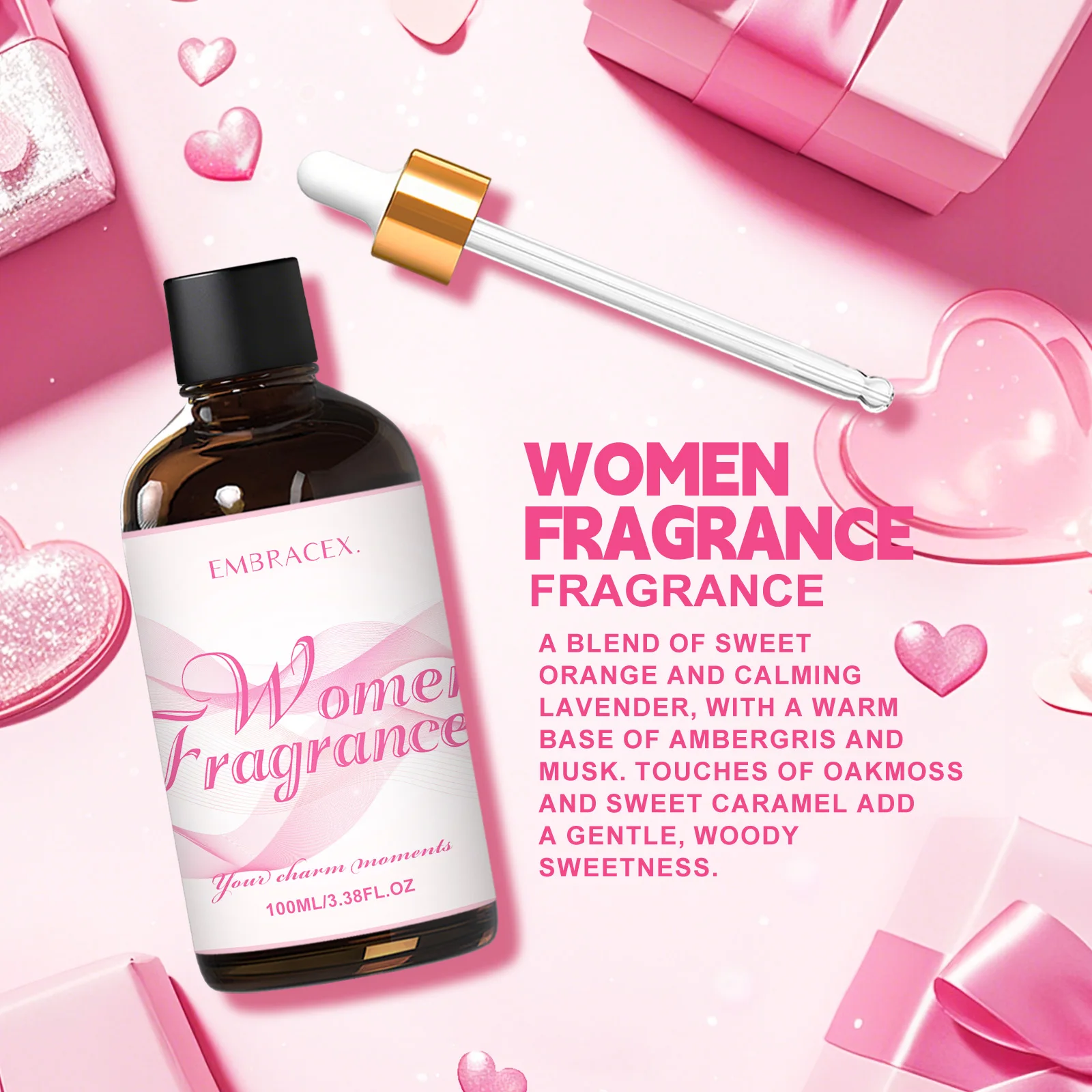 100ml Women Fragrance Fragrance Oils Pheromones Oil Gift Diffuser Long-Lasting Fragrance
