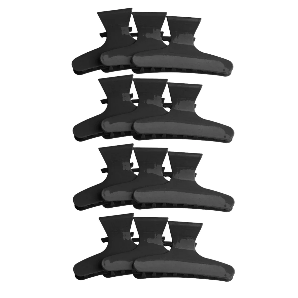 

12PCS Hair Section Clips Hairdressing Seamless Hair Clip Barber Fixed Colorful Women's Braided Styling Accessories