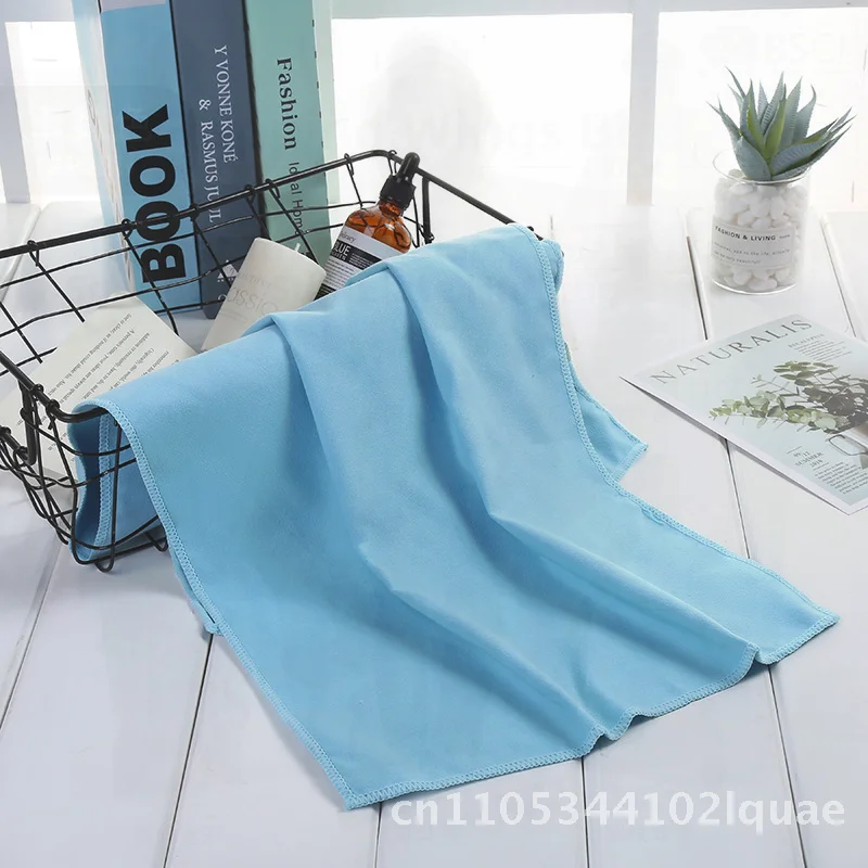 

Quick-Dry Microfiber Towel for Outdoor Sports Sweat-Absorbent Multi-Functional Travel Towel Embroidery Printing Combed Yarn