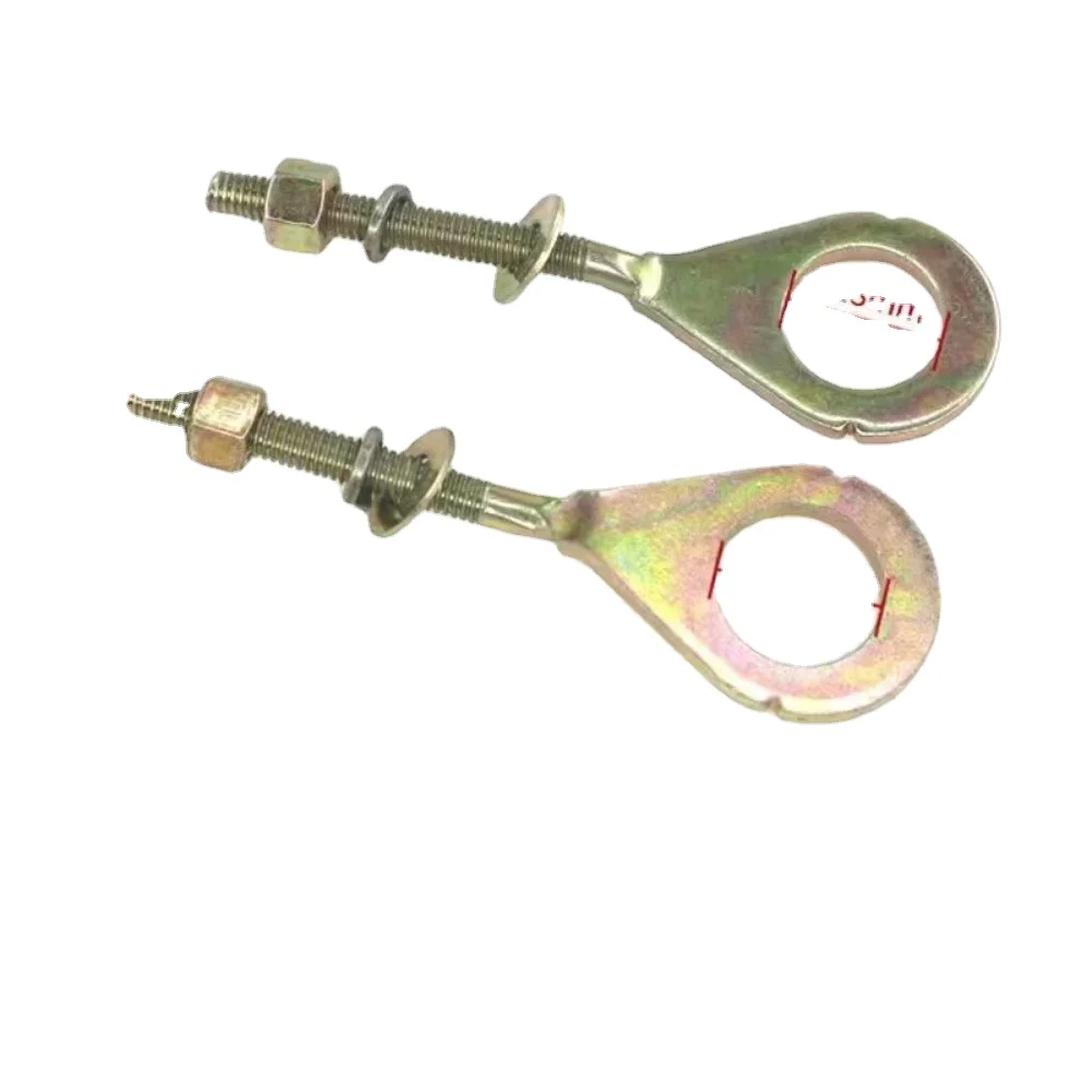2PCS for GN250 CBR250 Chain Adjuster Motorcycle Jack Chain Adjuster Prince Adjust The Chain Drive Sprocket for Gs125 Gy6 Gn250