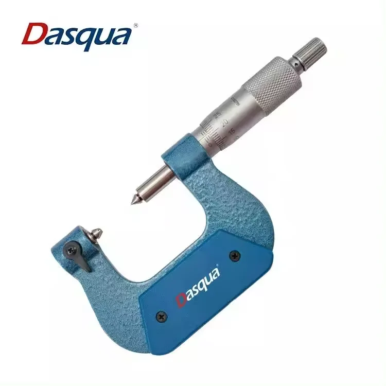 Dasqua 0-25mm 25-50mm  50-75mm 75-100mm 0.01 Graduation Non-rotating Spindle Type Mechanical  Screw Thread Micrometer