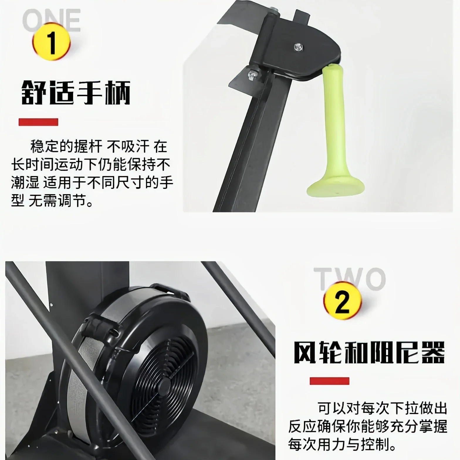 Ski machine wind resistance magnetic control adjustment commercial gym indoor with floor bracket home simulated real ski machine