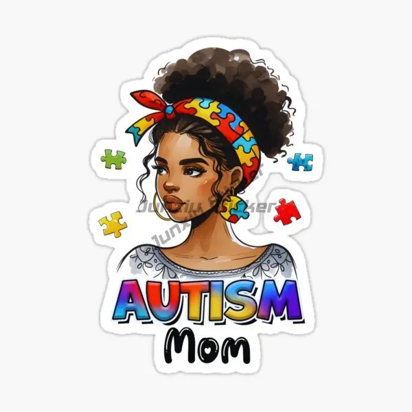 AUTISM Motorcycle Laptop Car RV SUV Wall Car Stickers PVC Vinyl Reflective Stickers Decals view 5
