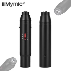 IiMymic 팬텀 전원 어댑터 XLR 수 젠하이저 3.5mm 잭 라발리에 라펠 헤드셋 마이크, 악기 마이크, 48V