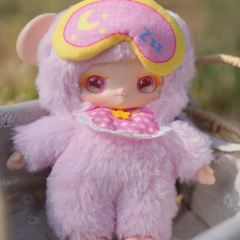 

Original Yuna Goodnight Sheep Series Vinyl Doll Blind Box Cute Trend Toy Bag Pendant Keychain Surprise Box Girl's Birthday Gift