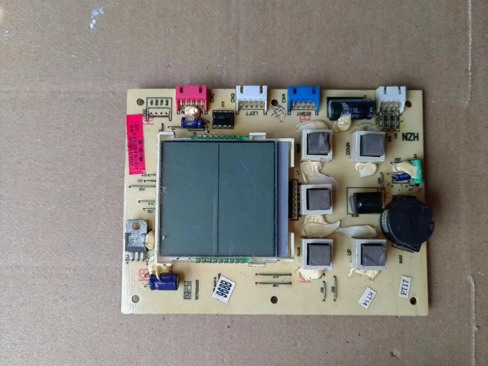 disassembled-air-conditioner-0010400150-display-board-0010403623-50lw-uaf-60lw-uazxf-operation-board-0010403622-used