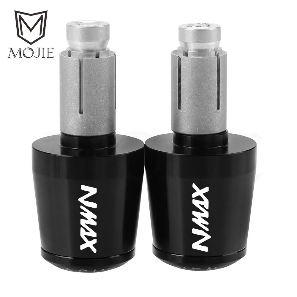 Motorcycles Handlebar Grips Cap Weight PartsAnti Vibration Silder Plug Ends FOR YAMAHA NMAX NMAX300 155 2015-2017 2018 2019 2020